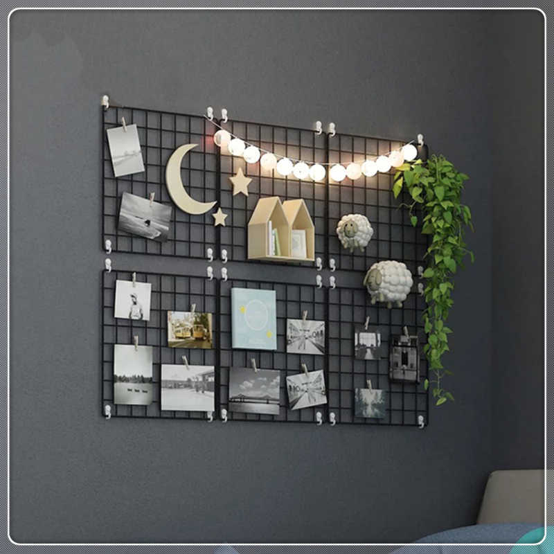 Khung Sắt Đa Năng, Khung Lưới Sắt 35x35cm (đen, trắng)