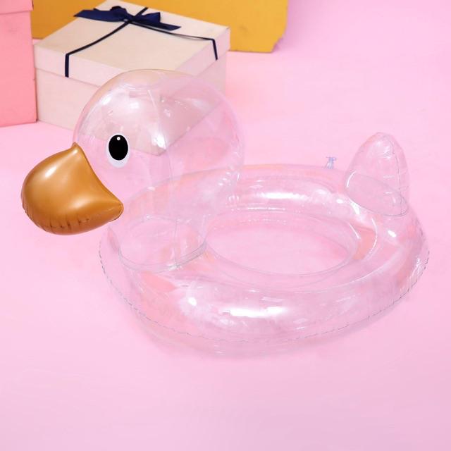 Phao bơi vịt trong suốt