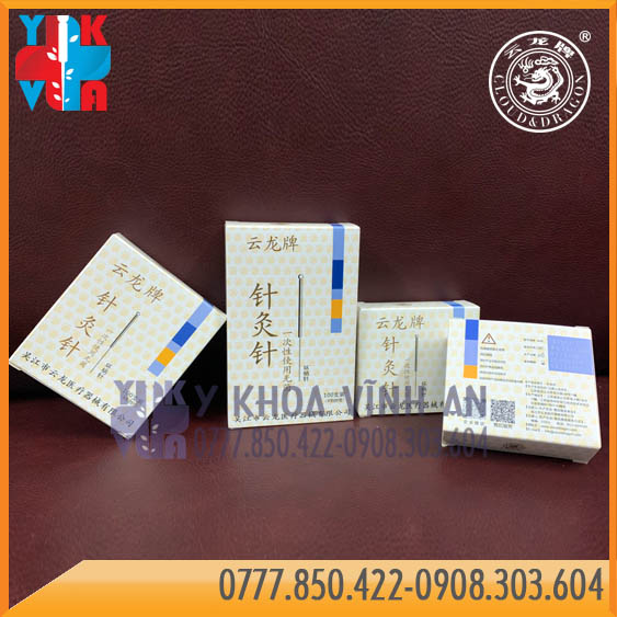 Kim Châm Cứu Vân Long Yunlong Acupunture Needle Hộp 100 Kim
