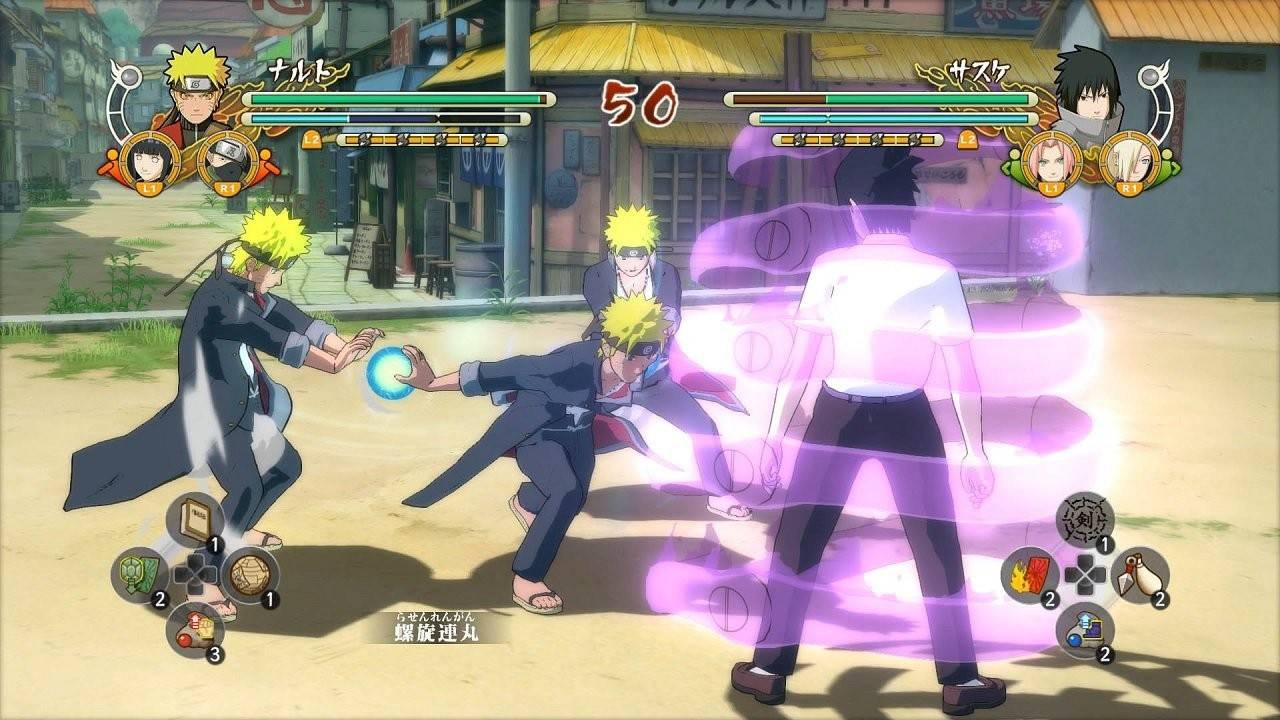 Đĩa Game PS4 - Naruto Shippuden: Ultimate Ninja Storm Trilogy - EU