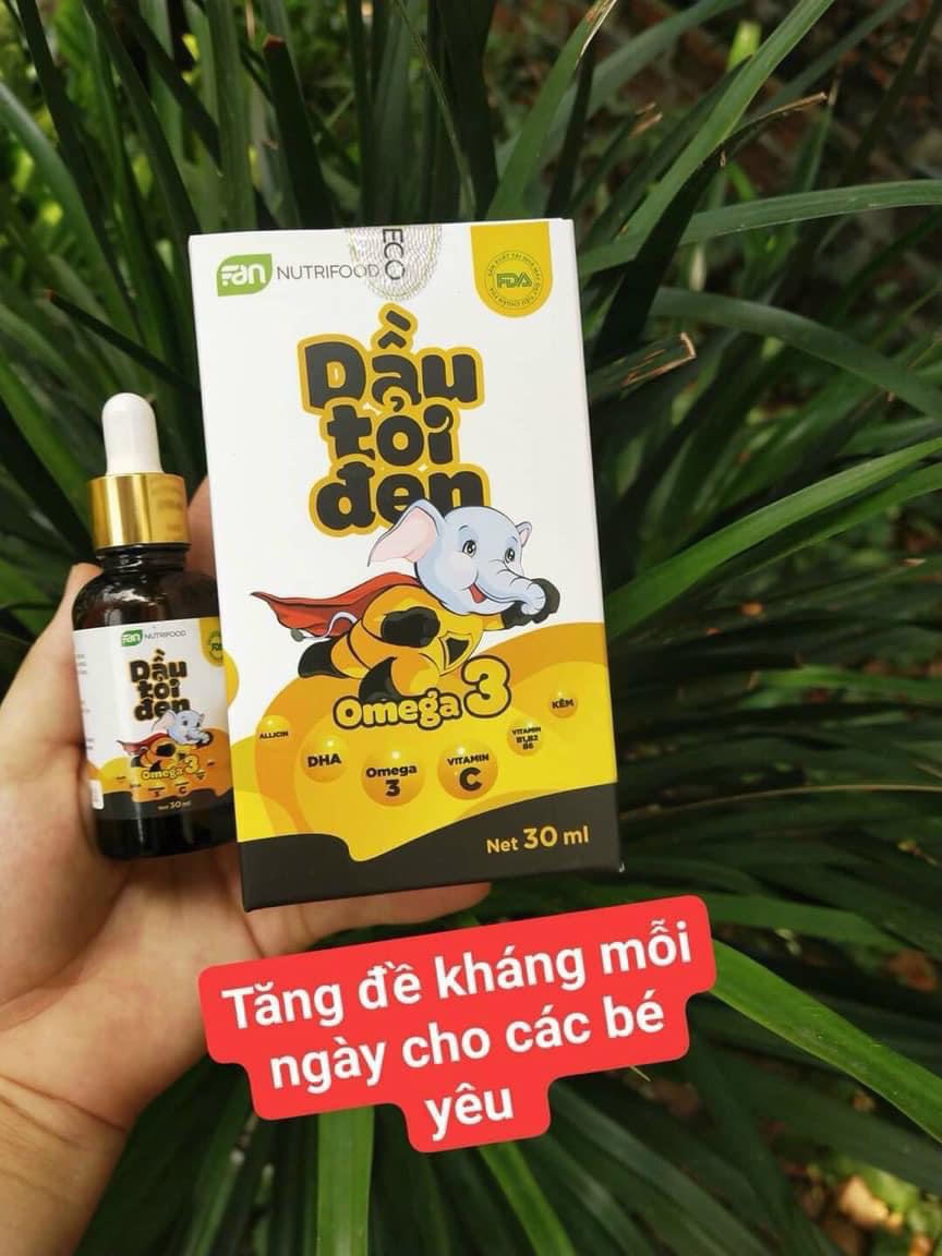 Dầu tỏi đen Omega 3