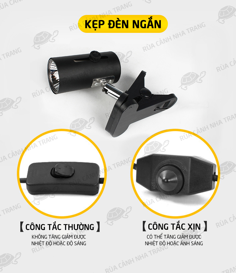 KẸP ĐÈN, BÓNG ĐÈN DÙNG SƯỞI ẤM CHO THÚ CƯNG, BÒ SÁT