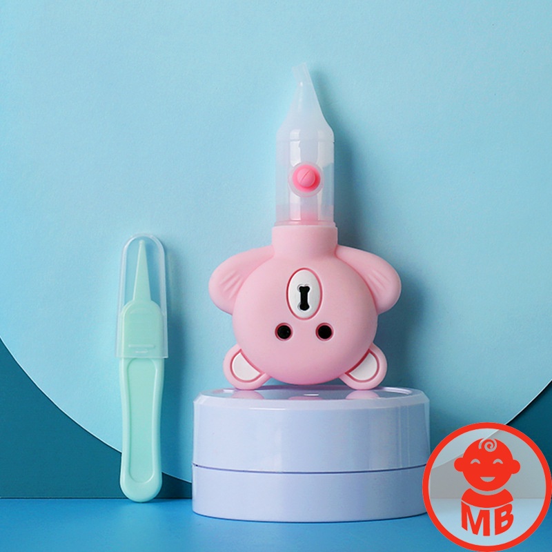 Hút mũi gấu kèm nhíp gắp rỉ mũi cho bé
