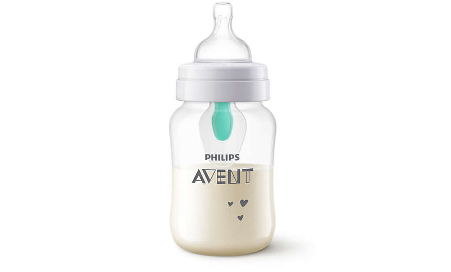 Bình sữa Philips AVENT Classic 260ml họa tiết SCF40/34 (không kèm van)