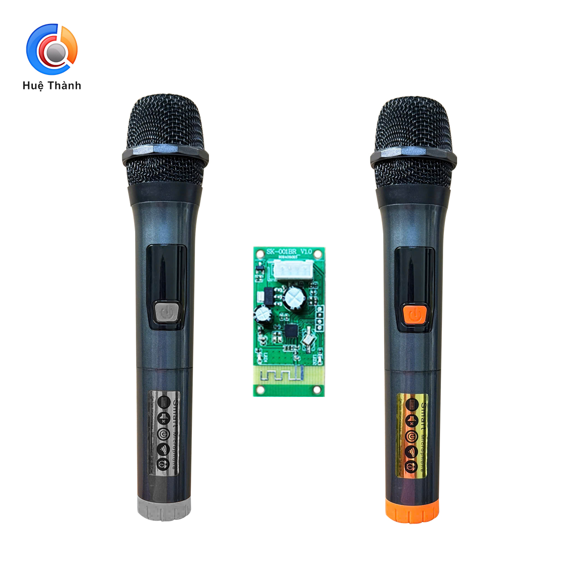 HT-60 (hàng thông thường), Micro không dây, Thu sóng tốt, Chống hú, Độ nhạy cao, sử dụng cho các loại loa kéo và Amply