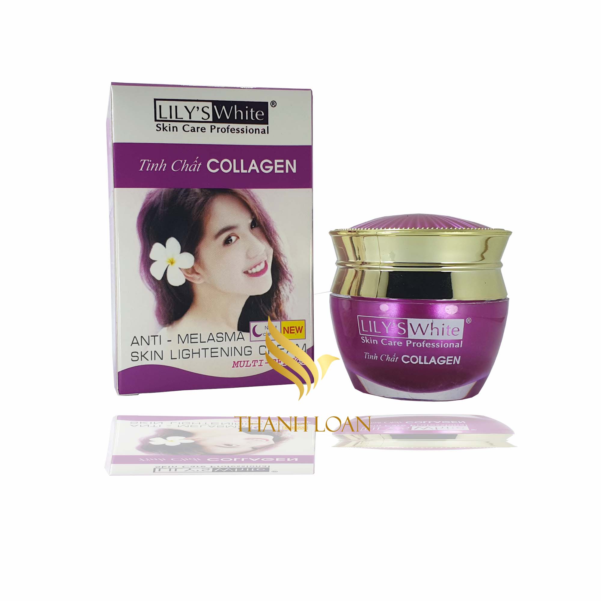KEM SẠCH NÁM -  LILY’S WHITE TINH CHẤT COLAGEN