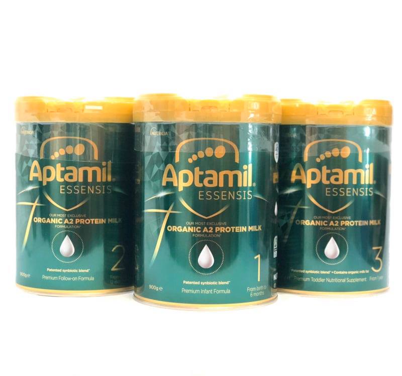 [HCM]SỮA APTAMIL ESSENSIS ORGANIC A2 PROTEIN loại 123 (900g)