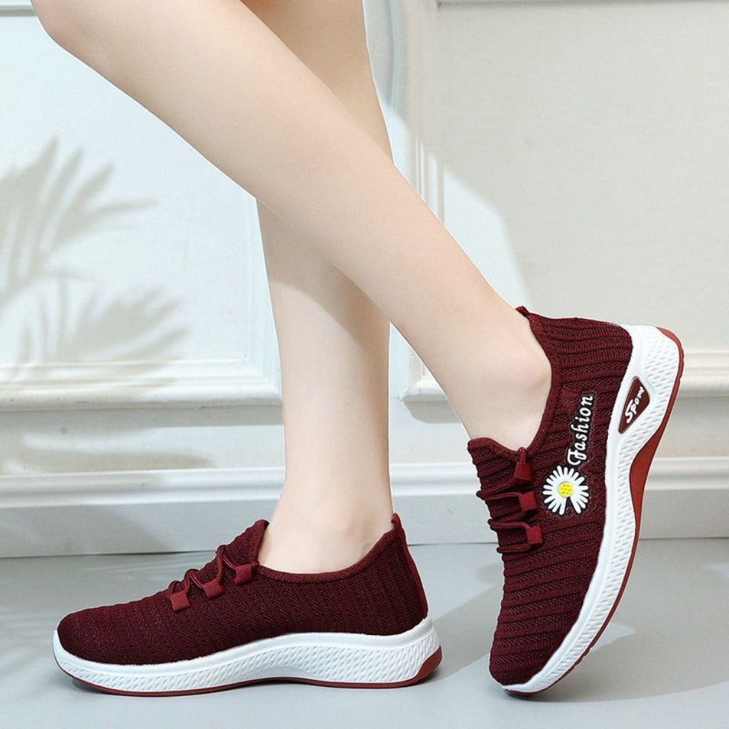 Giày thể thao hoa cúc nữ F01