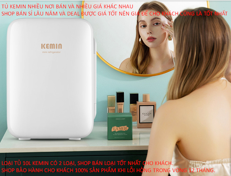 Tủ lạnh mini kemin 10l