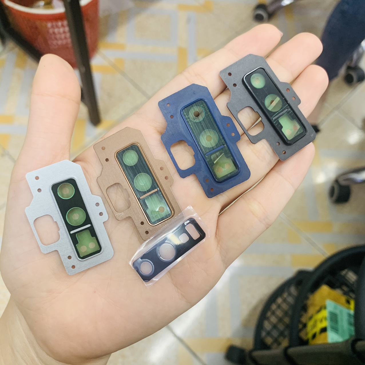 Kính Camera / mặt kính camera Samsung note 9 chính hãng , bảo hành đổi trả