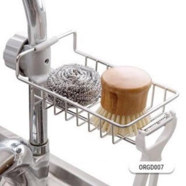 ⛔FREESHIP⛔ Giá inox cài vòi rửa bát