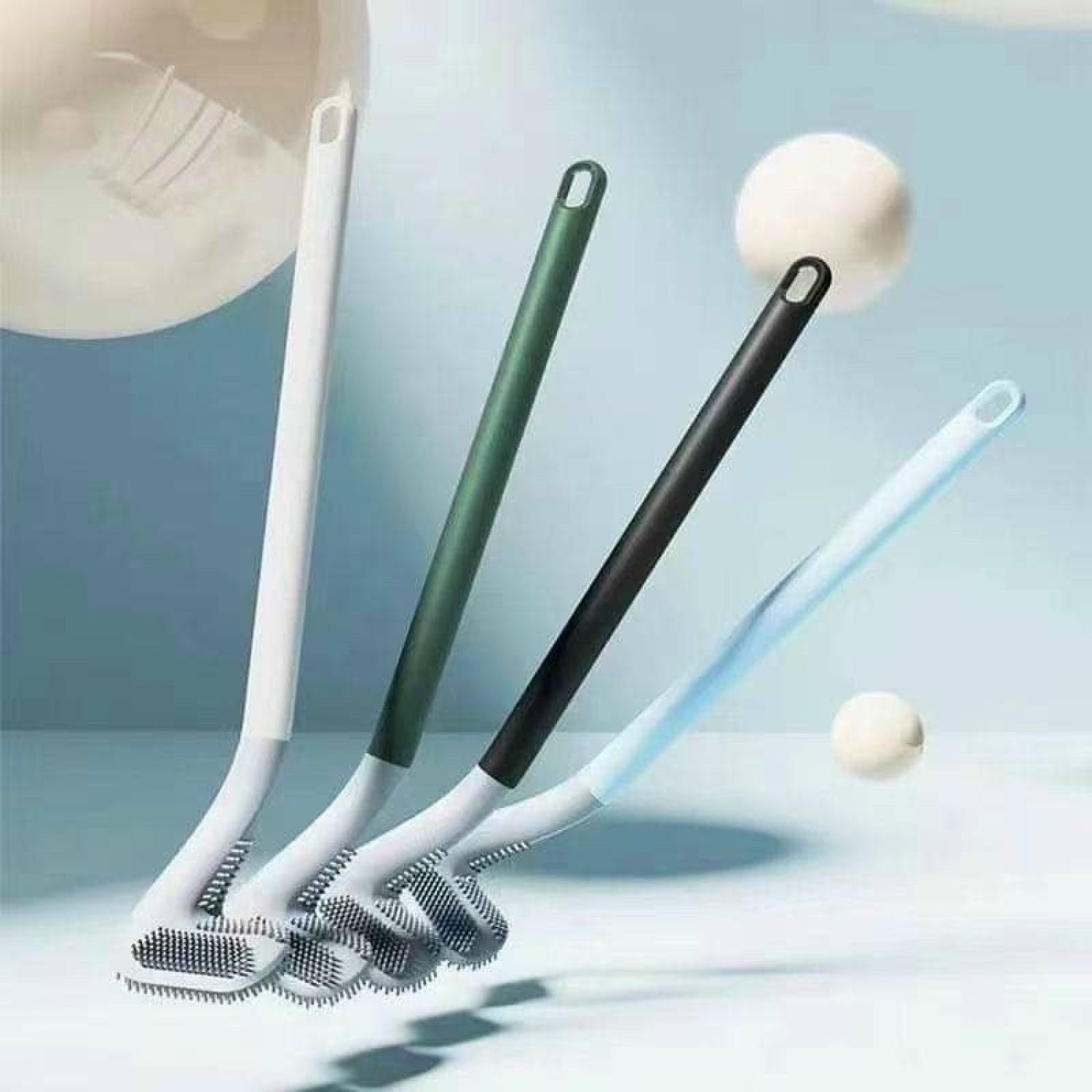 CỌ TOILET SILICON - CHỔI CỌ BỒN CẦU