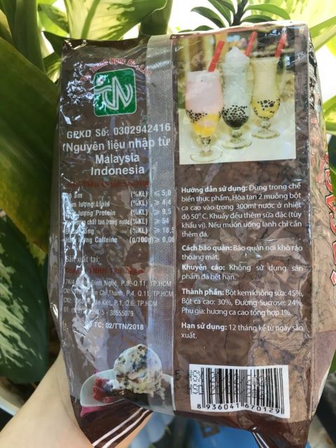 Bột Cacao Nguyên Chất MaLaysia - 500Gram