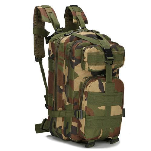 Balo 3 pubg vải bố - balo lính mỹ chiến thuật rằn ri - balo phượt leo núi chống nước