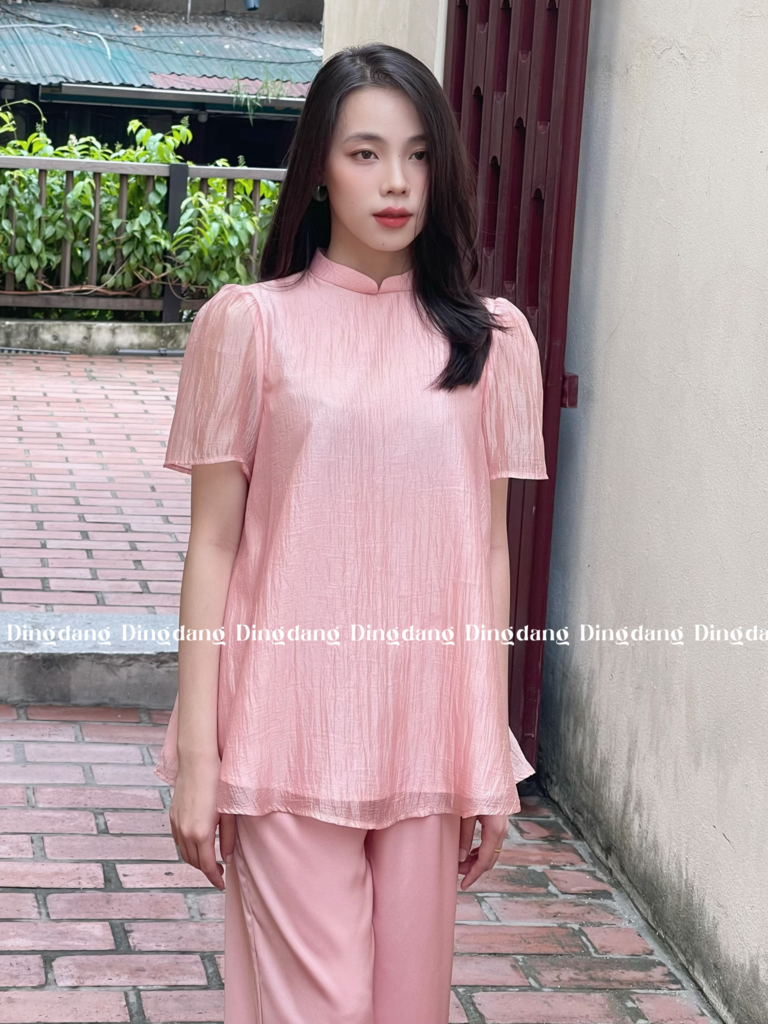 Set áo quần vải tơ mềm mại - Đing Đang