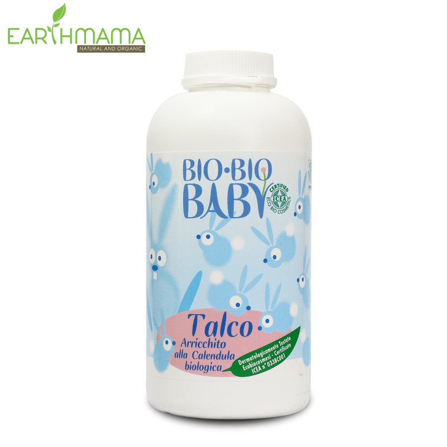 Phấn rôm Organic Bio Bio Baby 250 Trắng xanh