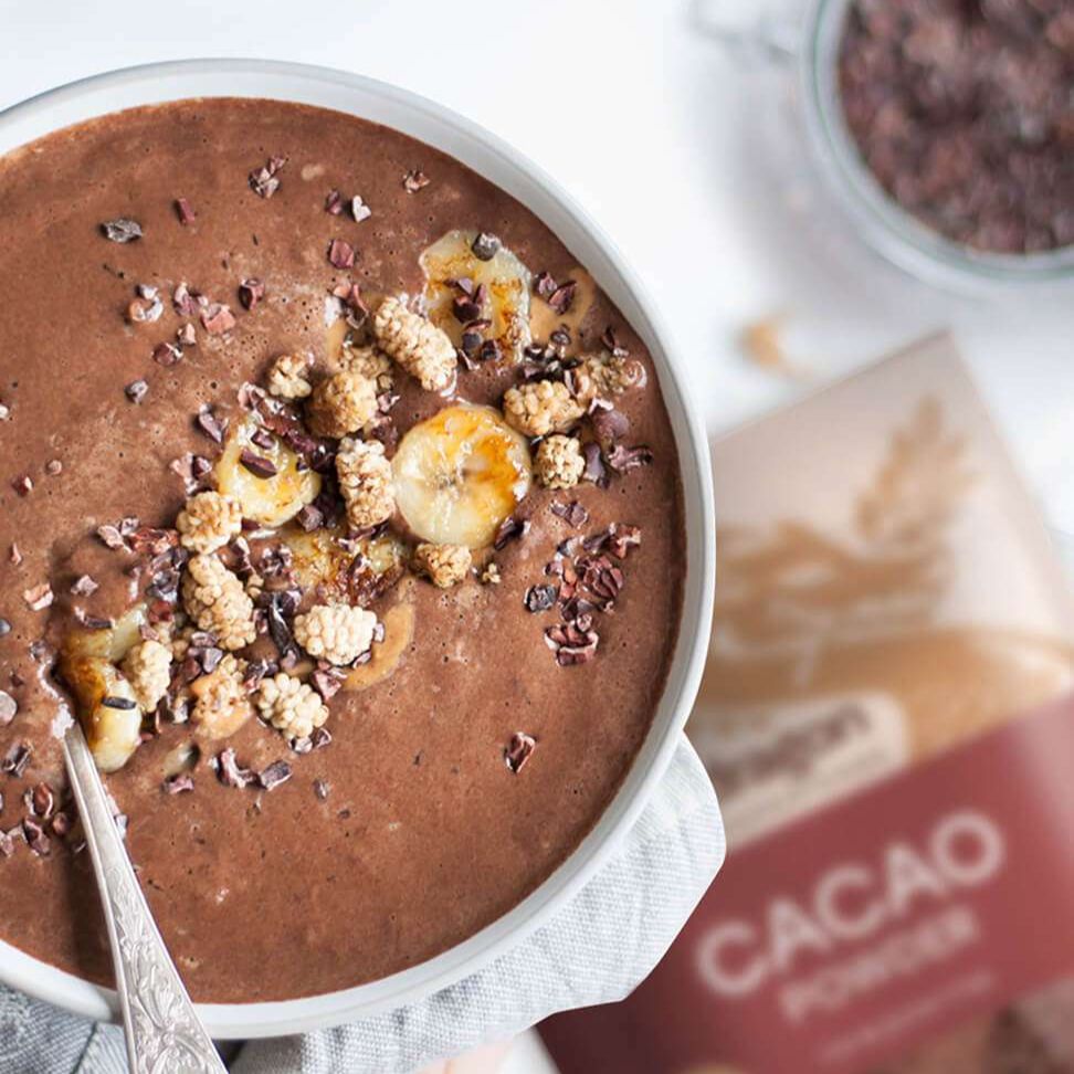 Bột Cacao hữu cơ Dragon Superfoods 200g