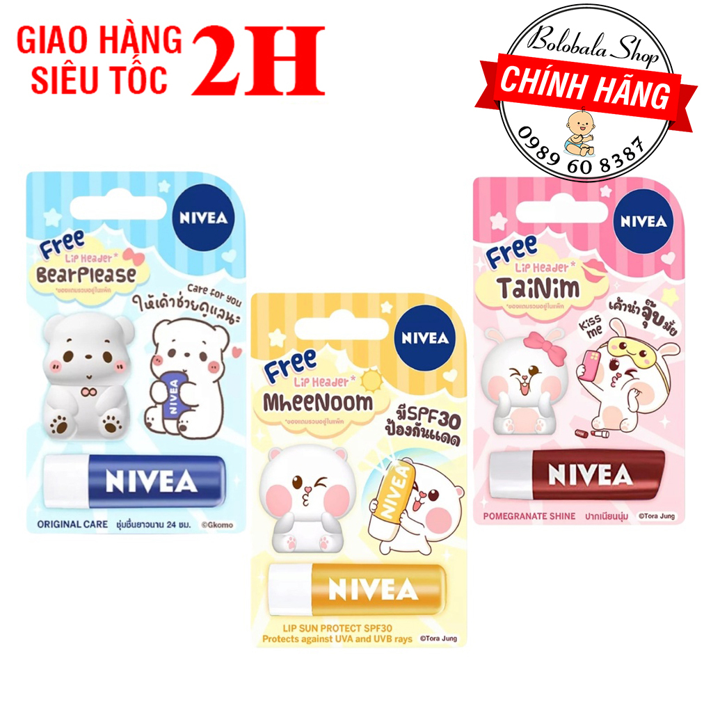 Son dưỡng môi chuyên sâu NIVEA LIP 4.8g