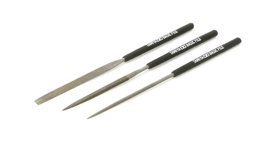 [7-11/12 VOUCHER 8%]Dũa chà nhám mô hình Tamiya Basic File Set 74104 74046 - Dụng cụ độ tool [TAM]