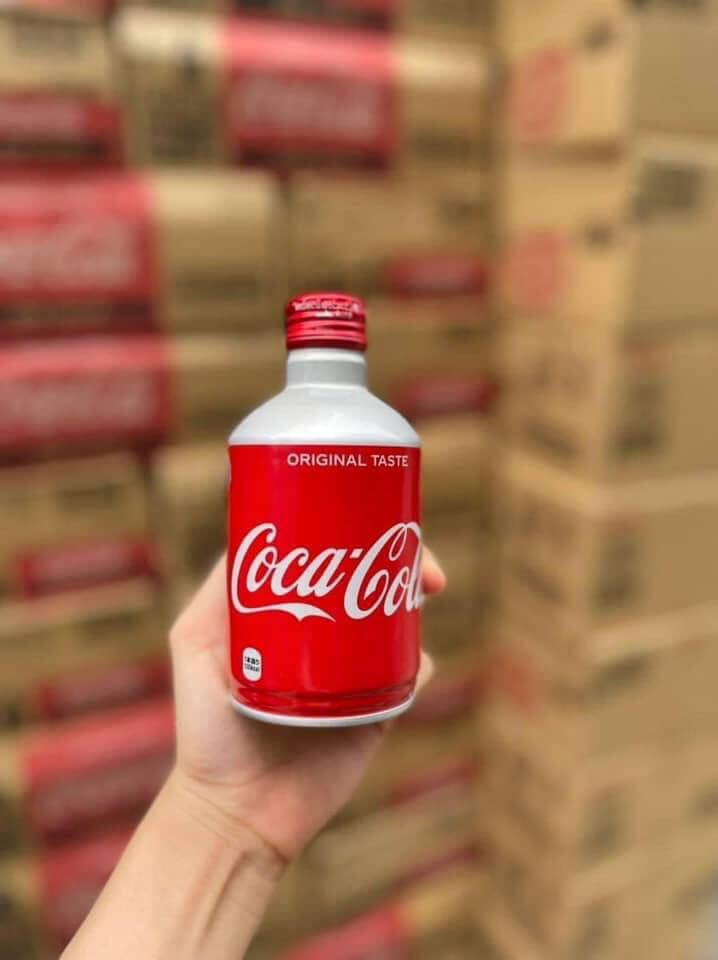[HÀNG CHUẨN] COCA LẮP VẶN NHẬT LON NHÔM 300ML DATE MỚI