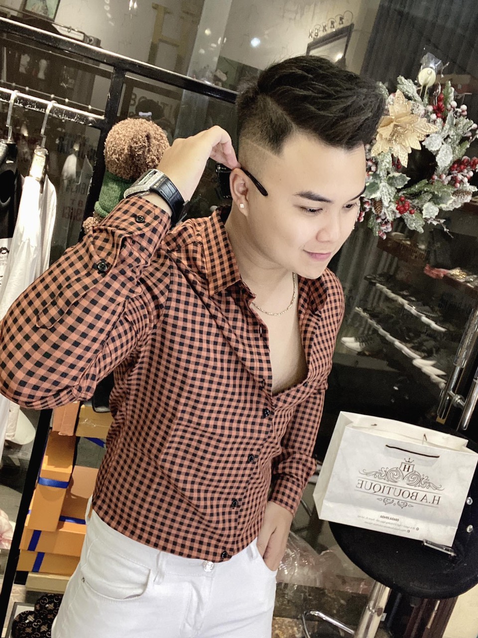 [HCM]ÁO SƠ MI NAM KARO KIỂU DÁNG THỜI TRANG HOT NHẤT HIỆN NAY SHOP GUBA