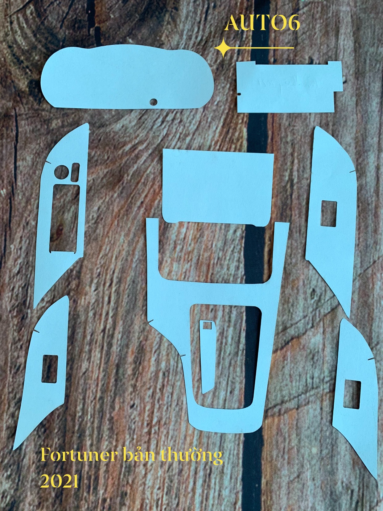 TOYOTA FORTUNER [2017-2021] : Film PPF dán Full bộ nội thất - AUTO6 - Chống xước, làm mờ các vết xước cũ, giữ độ bóng cho xe