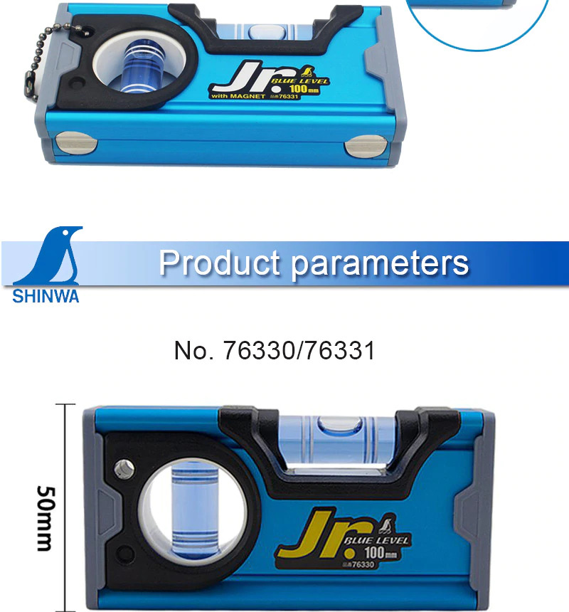Thước thủy có từ 100mm Shinwa 76331