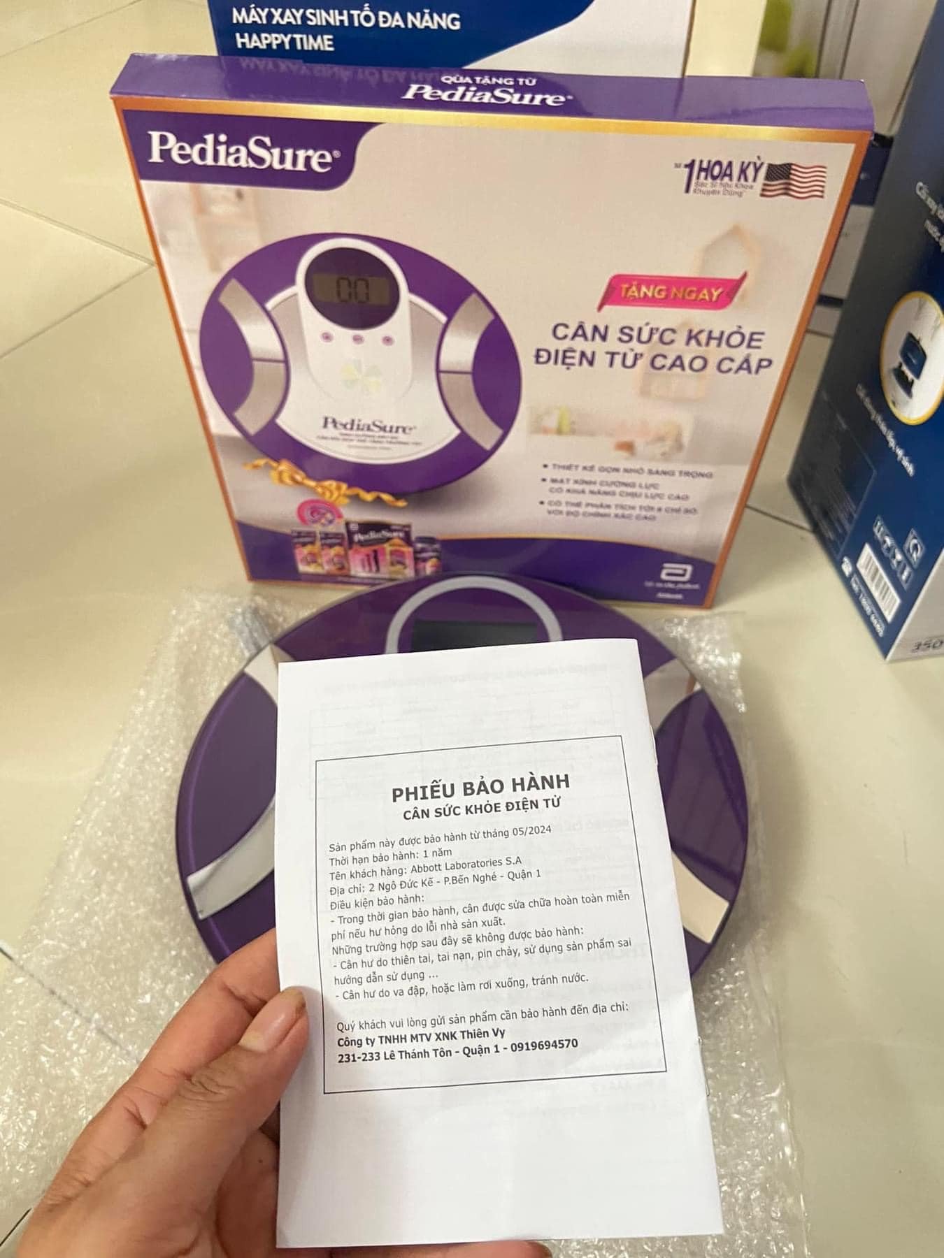 Cân Điện Tử Pediasure  Cho Nhà