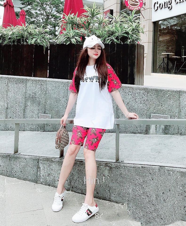 Bộ jumpsuit nữ in bo6ngv hoa thời trang kiểu mới sgr s79