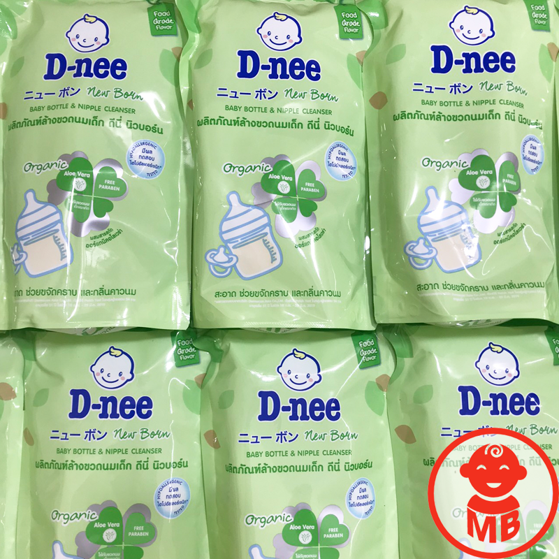 Nước rửa bình sữa dnee organic 620ml, 600ml date mới nhất