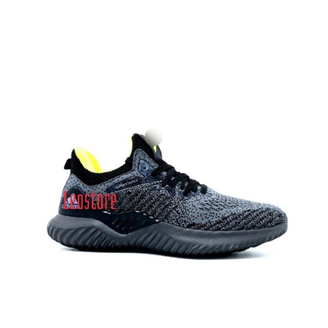 [HCM]Giầy alphabounce đen phối vàng nam