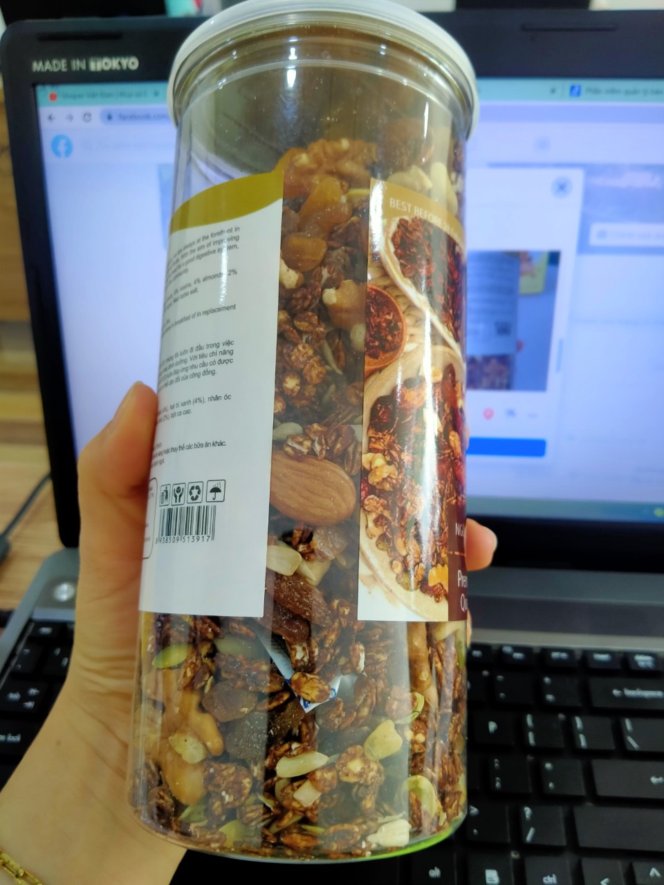 GRANOLA SOCOLA 500 GRAM NGŨ CỐC ĂN KIÊNG