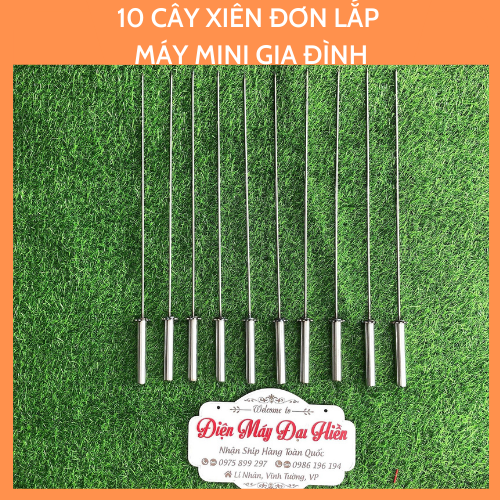 Máy nướng thịt, chả mini tự động chuẩn 100% inox