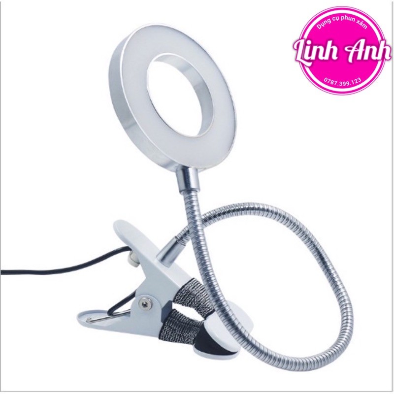 Đèn Kẹp Mini Phun Xăm Nối Mi Nail