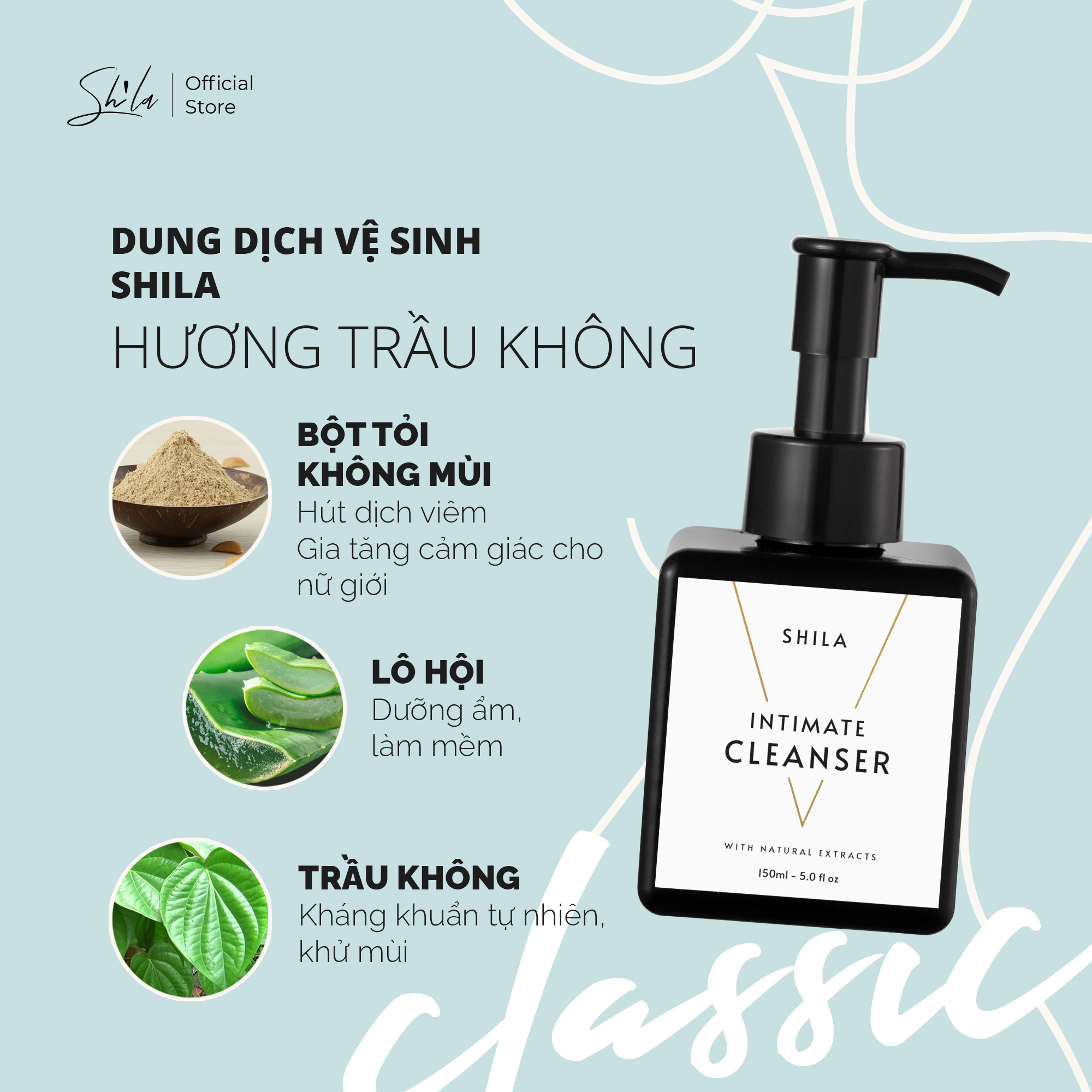 Bộ 3 chăm sóc vùng kín Shila Pinky