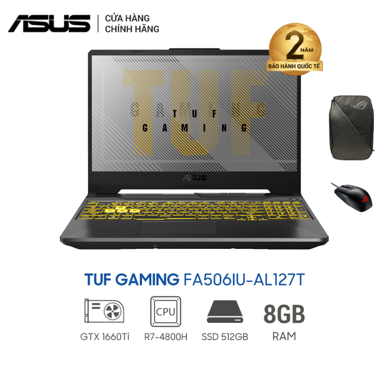 Bảng giá Laptop Asus TUF FA506IU-AL127T (4800H 1660Ti) 15.6inch - màu Đen Phong Vũ