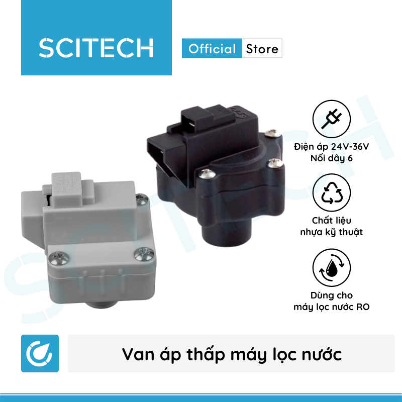 [HCM]Van áp thấp máy lọc nước - Scitech Water