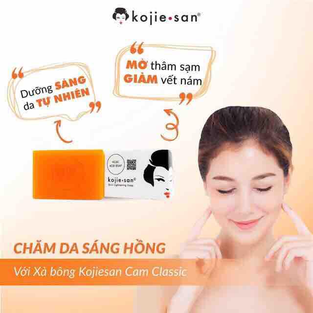 Xà phòng trị mụn sáng da Kojiesan