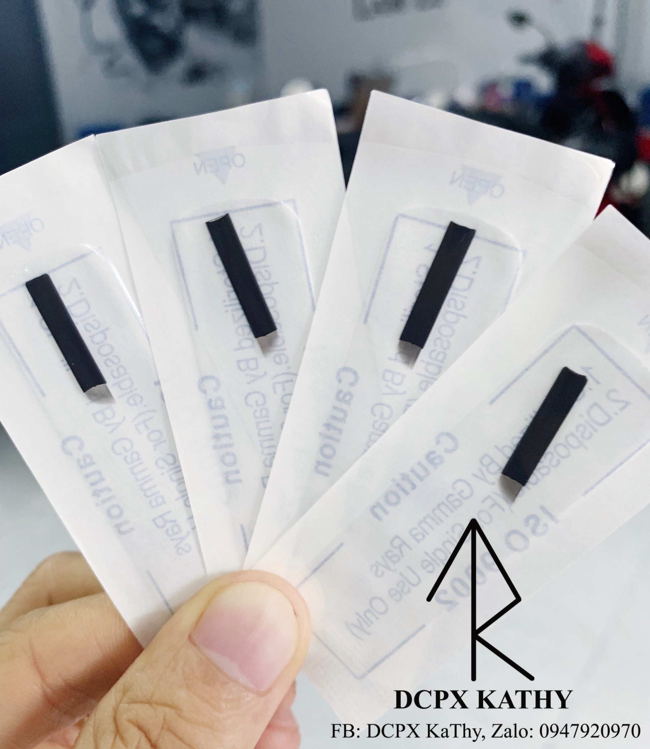 Lưỡi khắc tập (tròn và xéo) (10 chiếc/bịch)