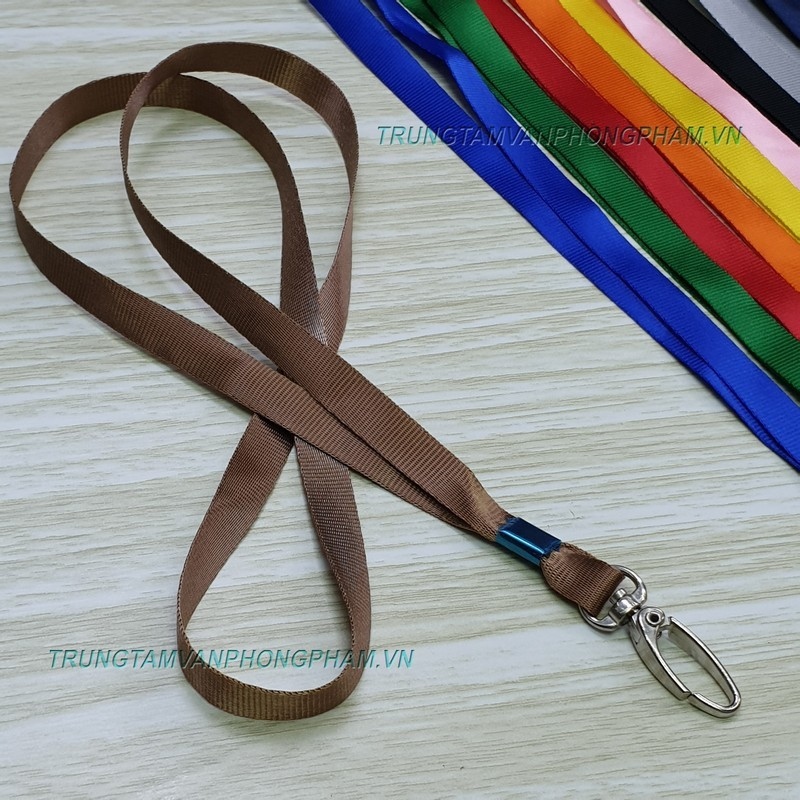 ✈  COMBO 100 DÂY LỤA MÓC XOAY dây đeo bảng tên