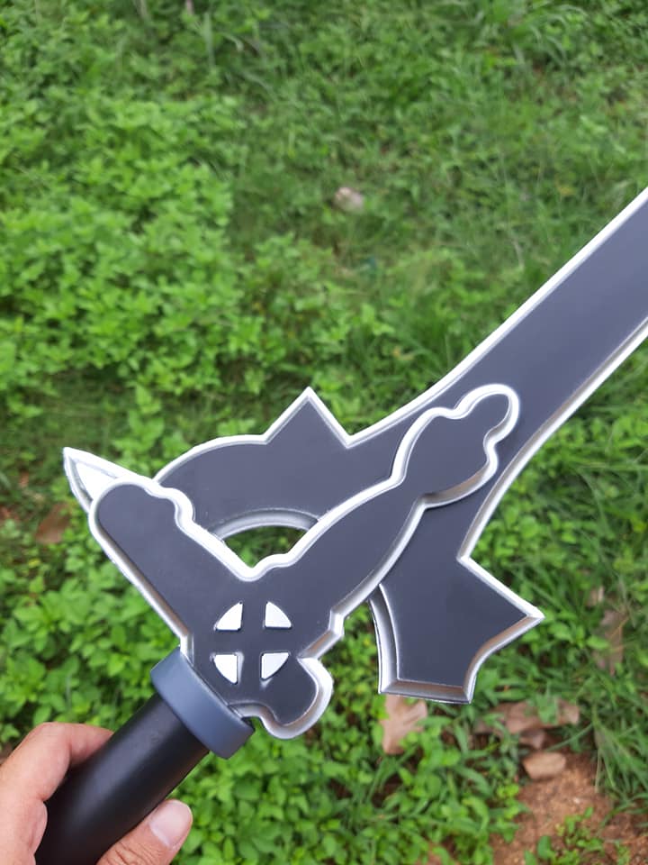 [1m] Mô hình kiếm Kirito Elucidator Foam - Sword art Online [tặng đế] - Baystore