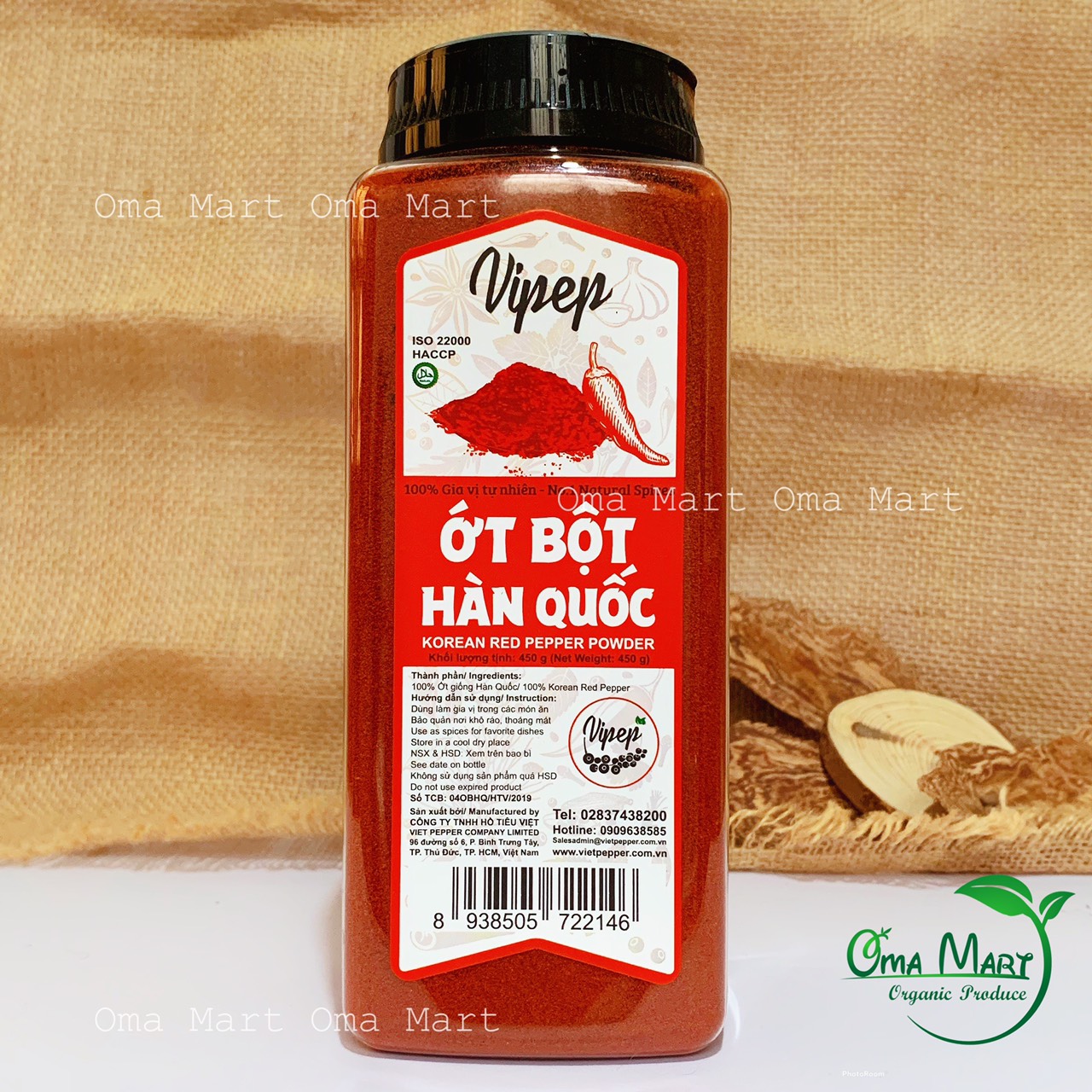 Bột ớt Hàn Quốc Vipep