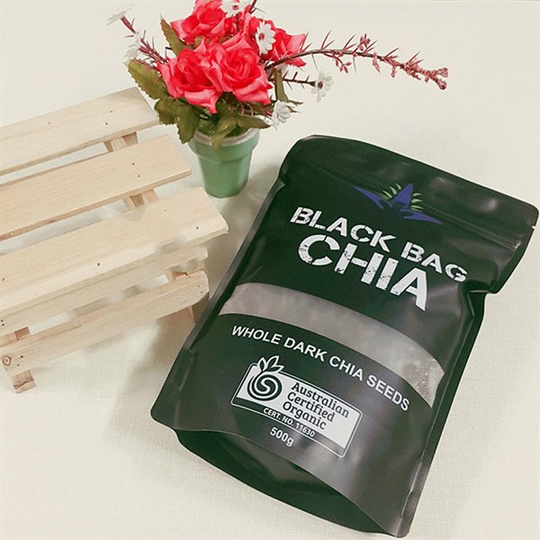 Hạt Chia Đen Black Bag 500g ÚC