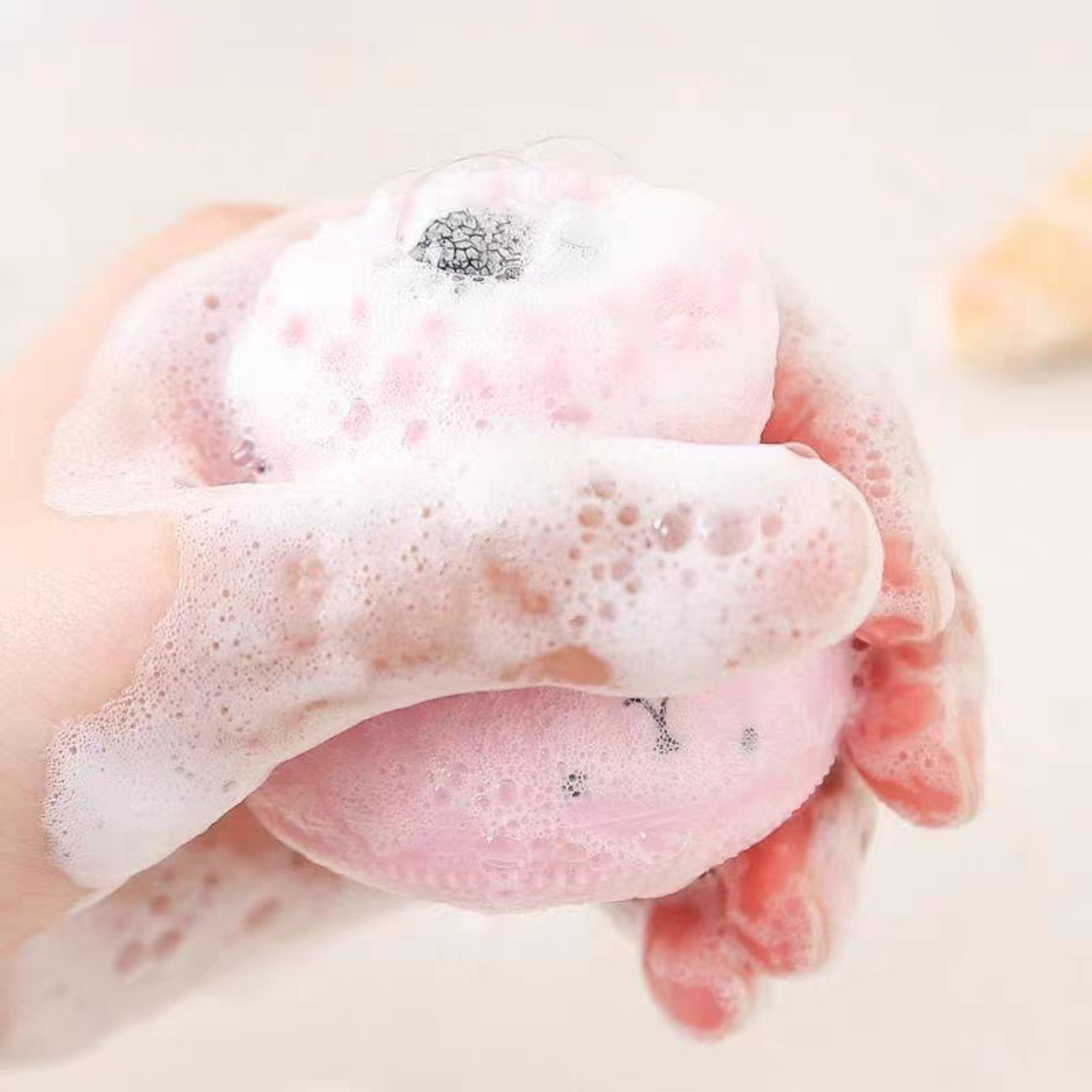 Cọ rửa mặt tạo bọt silicon hình bạch tuộc cute (gia hân cosmetic)
