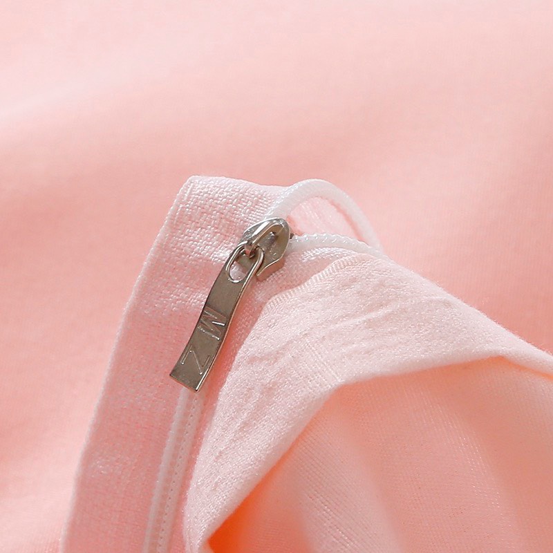 Trọn Bộ 4 Món Cotton Poly Nhập Mẫu DƯA HẤU HỒNG