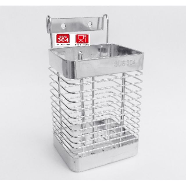 Rổ đựng đũa 1 - 2 - 3 ngăn, inox304 ống đũa đơn inox304 ống dĩa đơn inox304