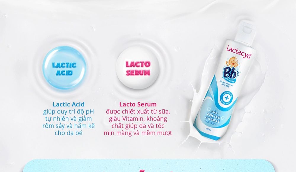 SỮA TẮM GỘI LACTACYD BB 250ML