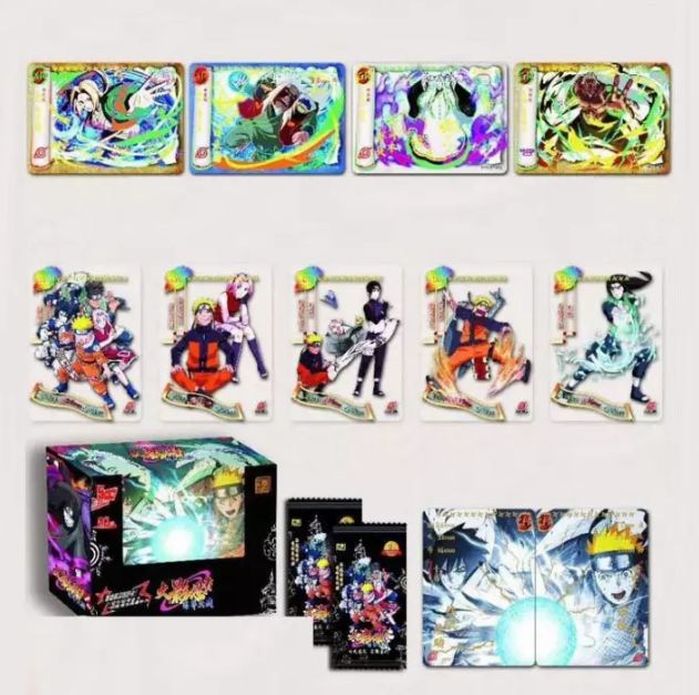 Set 5 cái ảnh thẻ nhân vật NARUTO Akatsuki card ảnh in hình anime chibi ĐẠI CHIẾN LÀNG LÁ