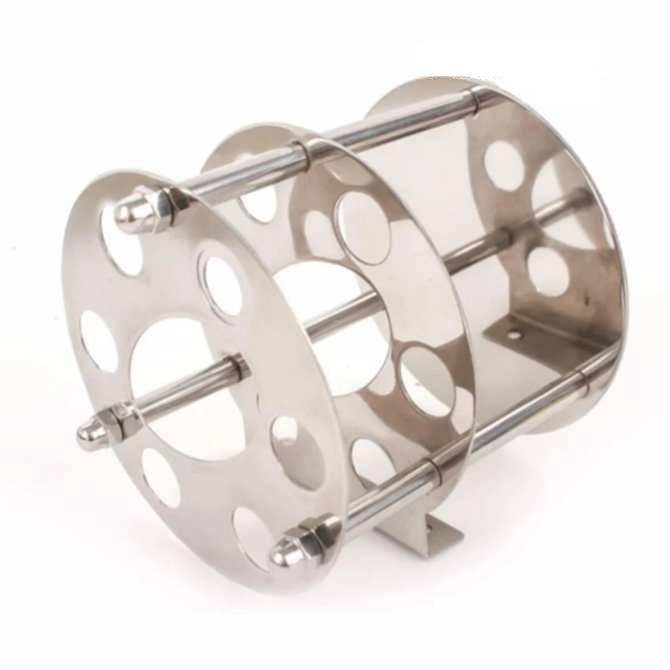 [HCM]Kệ bàn chải đánh răng tròn KBC04 - inox 304