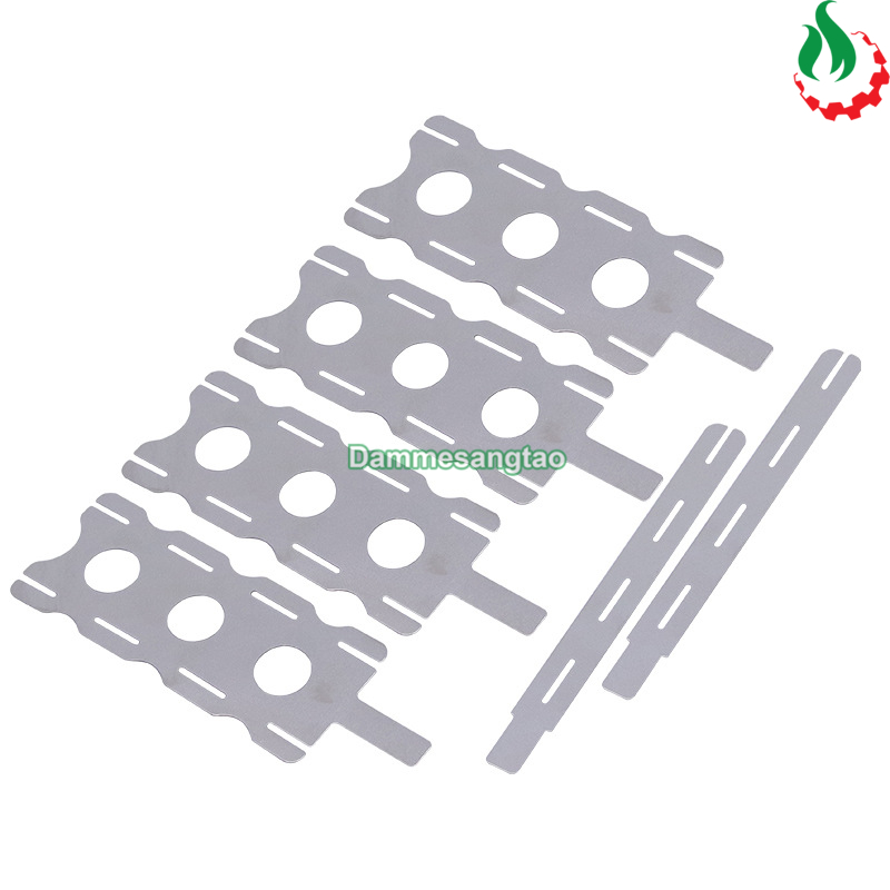 Combo 6 miếng kẽm pin 18650 5S2P 5S3P 5S4P